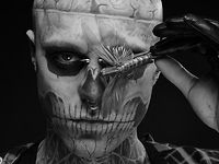 Rick Genest aka Rico the Zombie - Embrace Everything That Is Different